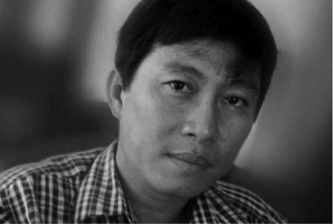 Le journaliste vietnamien Nguyen Van Khuong, arrêté par la police vietnamienne le 2 janvier 2012