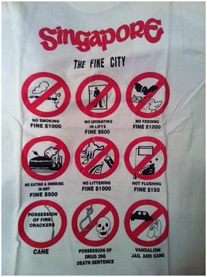 Singapore is a fine city